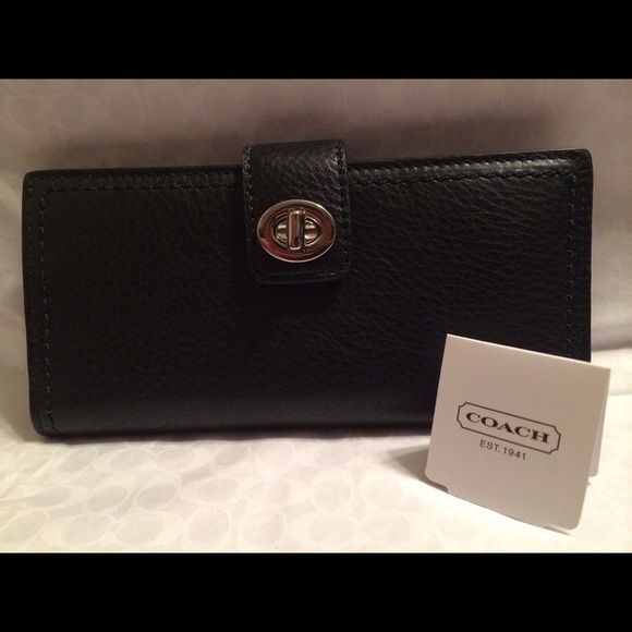Coach Handbags - Coach Park Leather Multi Case ID Window Wallet